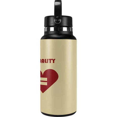 Equality Heart Hydro Flask 32oz Wide Mouth Skin