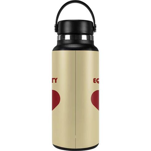 Equality Heart Hydro Flask 32oz Wide Mouth Skin