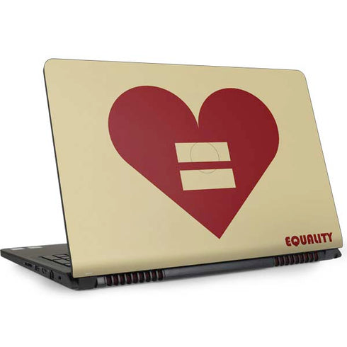 Equality Heart Dell Inspiron Skin