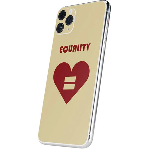 Equality Heart iPhone 11 Pro Max Skin