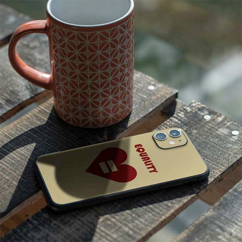 Equality Heart iPhone 11 Skin