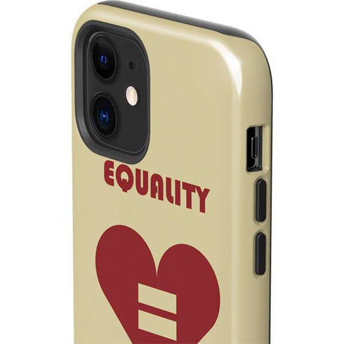 Equality Heart iPhone 12 Impact Case