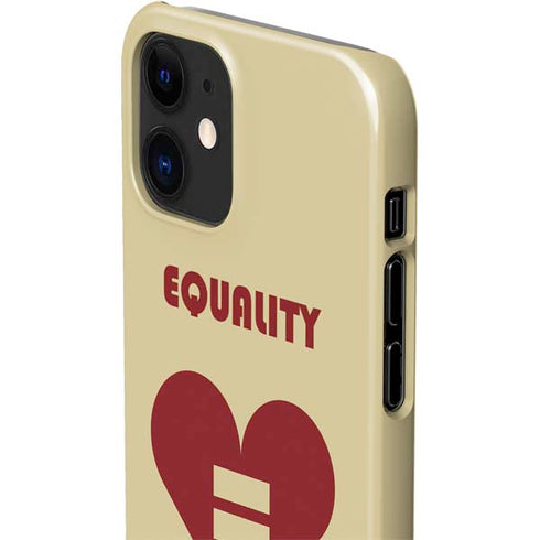 Equality Heart iPhone 12 Mini Lite Case