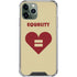 Equality Heart iPhone 12 Pro Clear Case