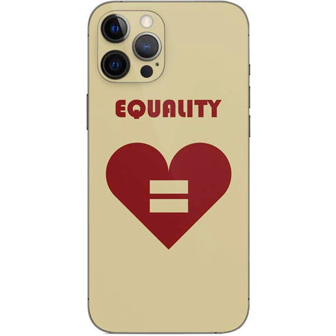 Equality Heart iPhone 12 Pro Max Skin