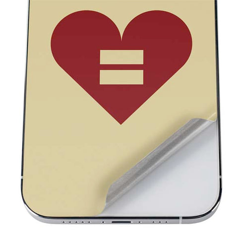 Equality Heart iPhone 12 Pro Max Skin