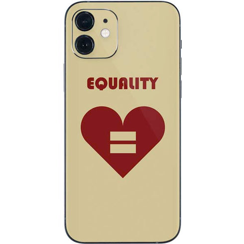 Equality Heart iPhone 12 Skin