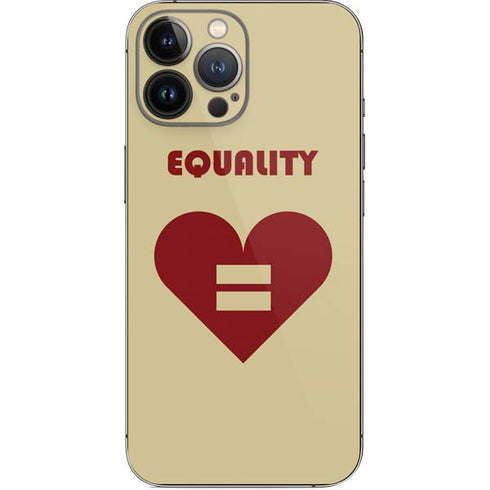 Equality Heart iPhone 13 Pro Max Skin