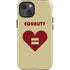 Equality Heart iPhone 14 Impact Case