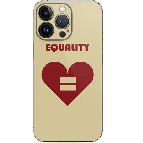 Equality Heart iPhone 14 Pro Skin