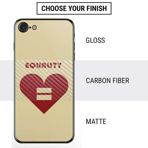 Equality Heart iPhone SE (2nd & 3rd Gen) Skin