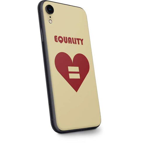 Equality Heart iPhone XR Skin