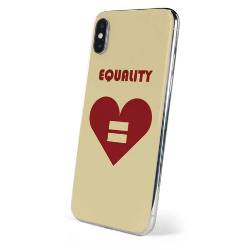 Equality Heart iPhone XS Max Skin