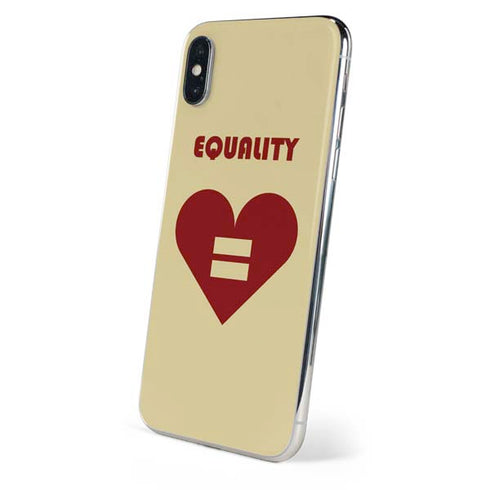 Equality Heart iPhone XS Skin