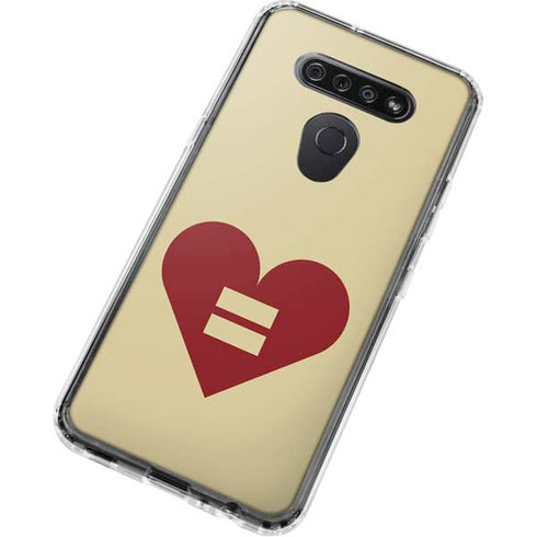 Equality Heart LG K51/Q51 Clear Case