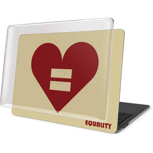 Equality Heart MacBook Pro 13in (2020) Case plus Skin