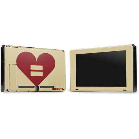 Equality Heart Nintendo Switch Bundle Skin