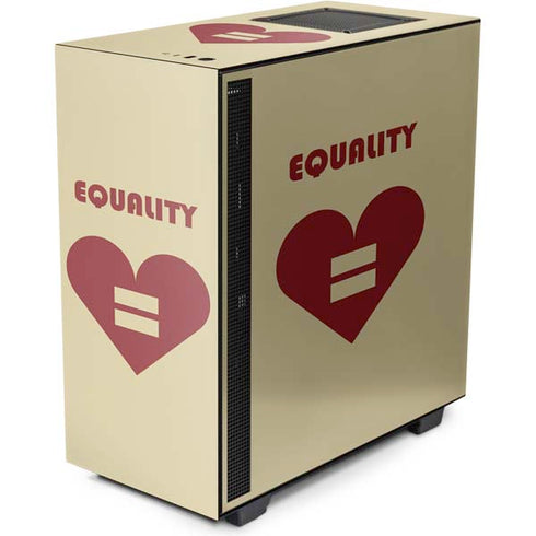 Equality Heart NZXT H510 Compact ATX Mid-Tower Case Skin