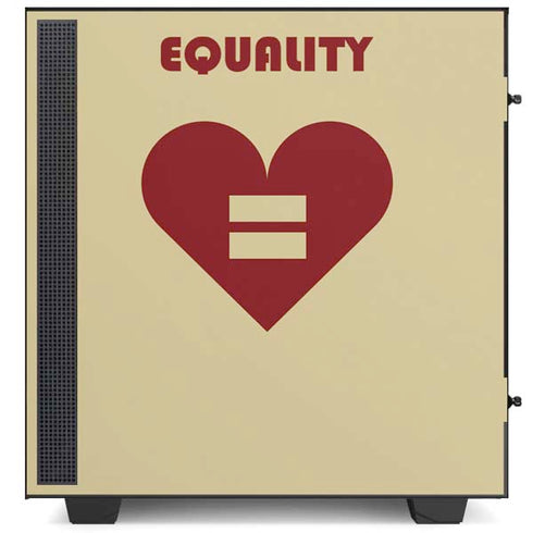 Equality Heart NZXT H510 Compact ATX Mid-Tower Case Skin