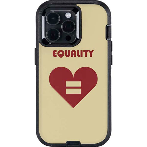 Equality Heart Otterbox Defender iPhone Skin