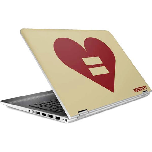 Equality Heart HP Pavilion Skin