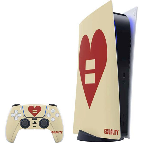 Equality Heart PS5 Digital Edition Bundle Skin