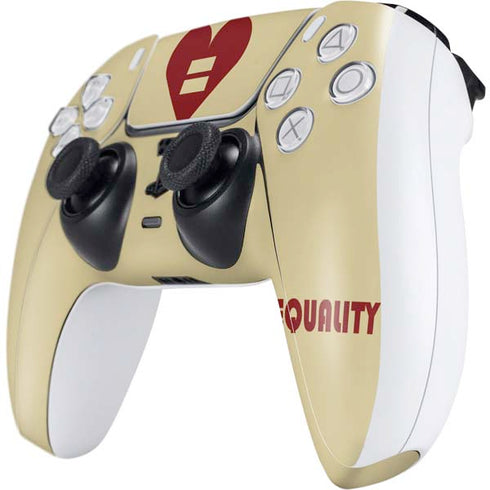 Equality Heart PS5 Controller Skin