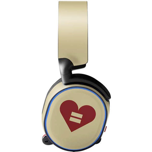 Equality Heart SteelSeries Arctis 5 Skin