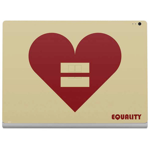 Equality Heart Surface Book 2 13.5in Skin