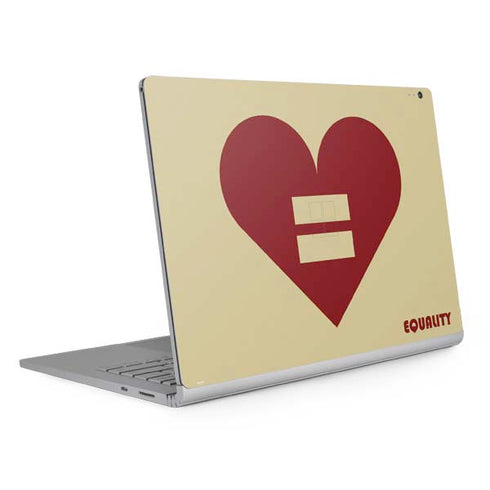 Equality Heart Surface Book 2 15in Skin