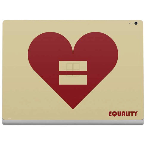 Equality Heart Surface Book 2 15in Skin