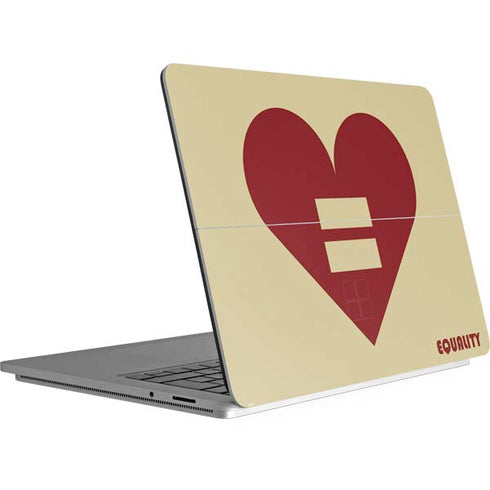 Equality Heart Surface Laptop Studio Skin