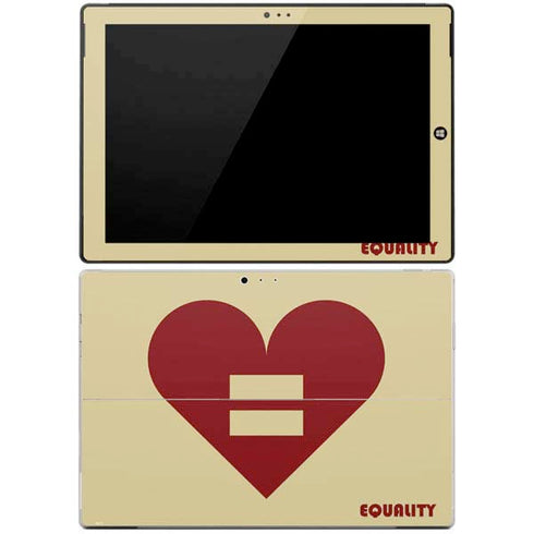 Equality Heart Surface Pro 3 Skin