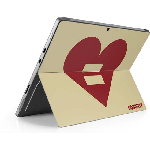 Equality Heart Surface Pro 9 Skin