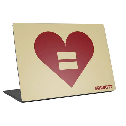 Equality Heart Universal Laptop 12in (9.8 x 6.8in) Skin