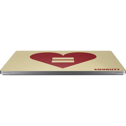 Equality Heart Universal Laptop 12in (9.8 x 6.8in) Skin