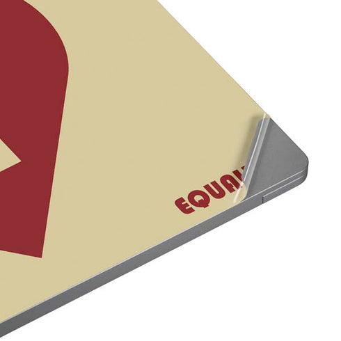 Equality Heart Universal Laptop 12in (9.8 x 6.8in) Skin