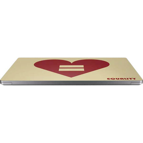 Equality Heart Universal Laptop 16.6in (13.4 x 9.7in) Skin