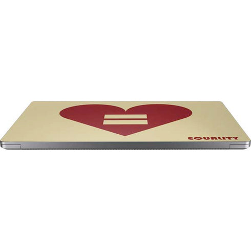 Equality Heart Universal Laptop 16in (13 x 9.4in) Skin