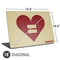 Equality Heart Universal Laptop 18in (14.6 x 10.6in) Skin