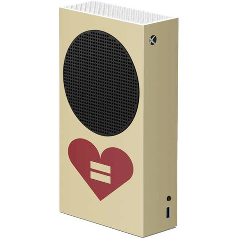 Equality Heart Xbox Series S Console Skin