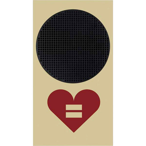 Equality Heart Xbox Series S Console Skin