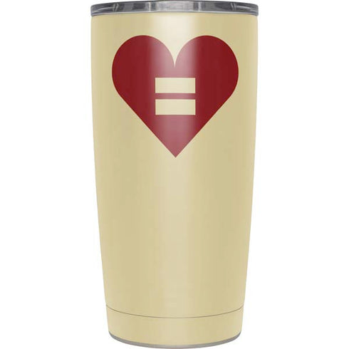Equality Heart Yeti 20oz Tumbler Skin