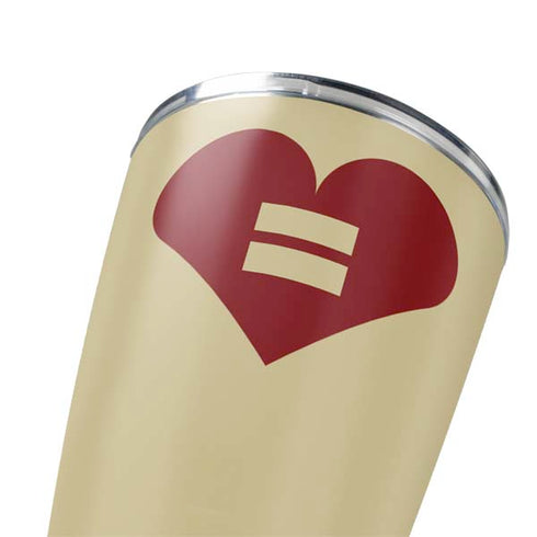 Equality Heart Yeti 20oz Tumbler Skin