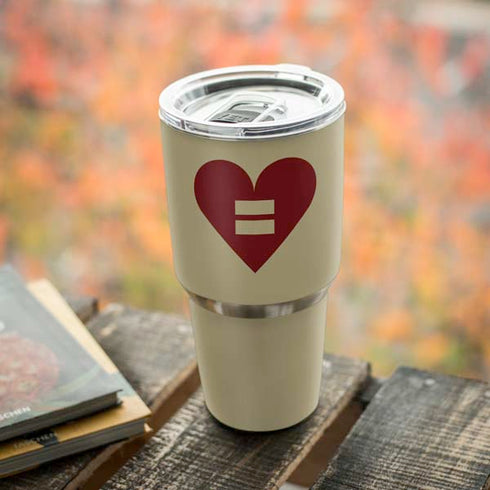 Equality Heart Yeti 30oz Rambler Tumbler Skin