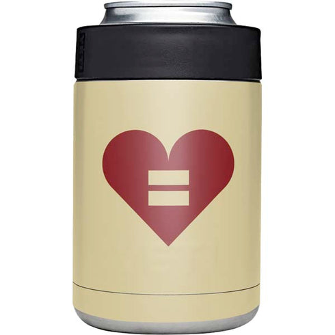 Equality Heart Yeti Colster Can Insulator Skin