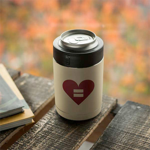 Equality Heart Yeti Colster Can Insulator Skin