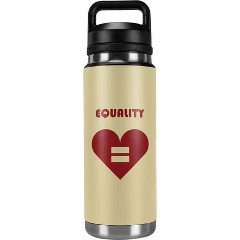 Equality Heart YETI Rambler 26oz Bottle Skin