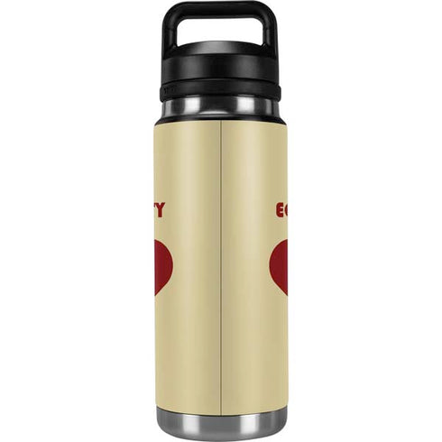 Equality Heart YETI Rambler 26oz Bottle Skin