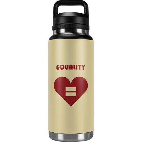 Equality Heart YETI Rambler 36oz Bottle Skin